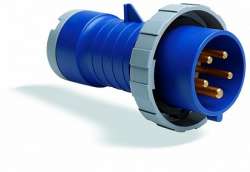 ABB P Вилка кабельная 216P1W, 16А, 2P+E, IP67, 1ч арт. 2CMA166466R1000