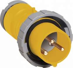 ABB P Вилка кабельная 232P4W, 32А, 2P+E, IP67, 4ч арт. 2CMA166504R1000