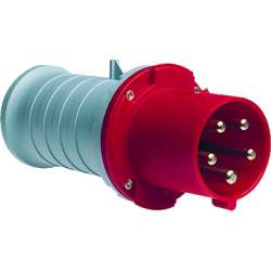 ABB P Вилка кабельная 363P9, 63А, 3P+E, IP44, 9ч арт. 2CMA166756R1000