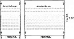 ABB Панель с шинами 5х250 А (ED91SA) арт. ED91SA