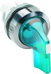 ABB Переключатель M3SS4-21L (длинная ручка) синий 3-хпозиционный с п одсветкой (только корпус) с фиксацией арт. 1SFA611213R2104