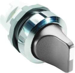 ABB Переключатель M3SS7-20U (короткая ручка) серый 3-х позиционный бе з подсветки (только корпус) с возвратом в среднее положение арт. 1SFA611216R2007