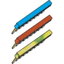 ABB Перемычка PC52.10 для ADO 10 пол. синяя арт. 1SNA399684R0600