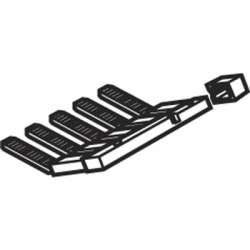 ABB Перемычка PC8 гребенка шаг 8мм 4 пол. арт. 1SNA116540R2500