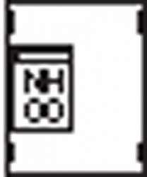 ABB Пластрон для 1 NH00 1ряд/2 рейки (AG71) арт. AG71