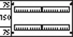 ABB Пластрон глухой 2ряда/2 рейки -150мм арт. AG222