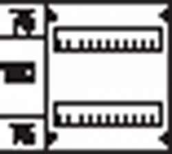 ABB Пластрон с прорезями 1ряд/2 рейки-150мм арт. AS212