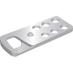 ABB Плата L6 для установки 6-ти навесных замков арт. 2CMA144539R1000