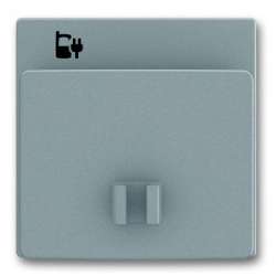 ABB Плата центральная 6478-803 для блока питания micro USB - 6474 U, серый металлик арт. 6400-0-0022