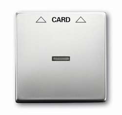 ABB Pure сталь Плата центральная для механизма карточного выключателя 2025 U арт. 1710-0-3757