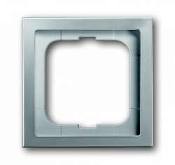 ABB Pure сталь Рамка 1-постовая арт. 1754-0-4317