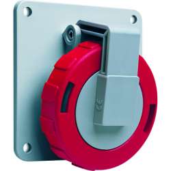 ABB RAU Розетка 432RAU9W панельная угловая 32A, 3P+N+E, IP67, 9ч арт. 2CMA166986R1000