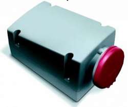ABB RL Розетка для монтажа на поверхность с подключением шлейфа 332RL1, 32A, 3P+E, IP44, 1ч арт. 2CMA168424R1000