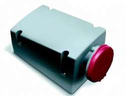 ABB RL Розетка для монтажа на поверхность с подключением шлейфа 416RL2, 16A, 3P+N+E, IP44, 2ч арт. 2CMA168402R1000