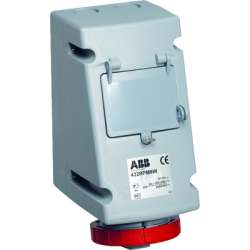 ABB RPM Розетка с ВА 316RPM6W, 16А, 3Р+Е, IP67, 6ч арт. 2CMA168205R1000