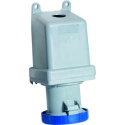 ABB RS Розетка для монтажа на поверхность 263RS9W, 63A, 2P+E, IP67, 9ч арт. 2CMA167308R1000