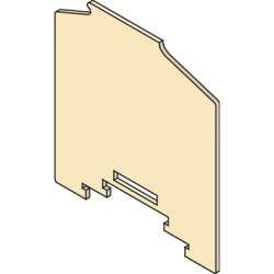 ABB Разделитель цепей SCHD2 для HD10/12.F желтый арт. 1SNA205429R0400