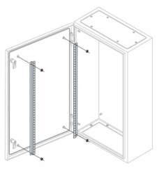 ABB Рейка профильная для двери H=600мм (1упак=2шт) арт. TS6009