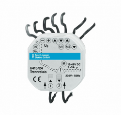 ABB Реле разделительное для приводов DC Busch-Jalousiecontrol, 24 В арт. 6410-0-0363