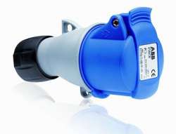 ABB Розетка кабельная ICAT 16A, 2P+E, IP44 арт. 2CMA193521R1000