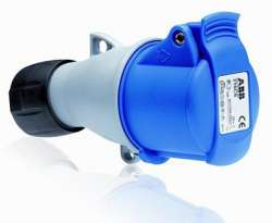 ABB Розетка кабельная ICAT 32A, 2P+E, IP44 арт. 2CMA193528R1000