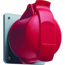 ABB Розетка на панель прямая 16А, 3P+N+E, 380V, IP44 арт. 2CMA193187R1000