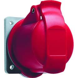 ABB Розетка панельная прямая мин., 16A, 3P+E, IP44 арт. 2CMA193154R1000