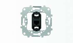 ABB Розетка телекоммуникационная на 8 контактов, тип RJ45, категория 5е арт. 2CLA811800A1001