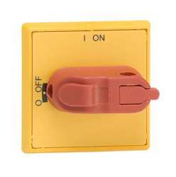 ABB Ручка управления OHYS3AH1 (желто-красная) выносная для рубильников ОТ16..125F арт. 1SCA105326R1001