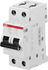 ABB S202 Автоматический выключатель 2P 0.5A (C) 6kA арт. 2CDS252001R0984
