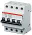 ABB S204P Автоматический выключатель 4P 2А (С) 25kA арт. 2CDS284001R0024