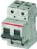 ABB S802C Автоматический выключатель 2P 16A (С) 25кА (3 мод.) арт. 2CCS882001R0164