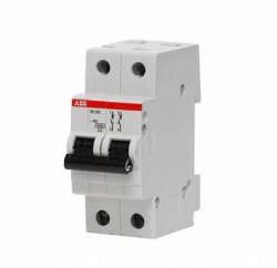 ABB SH202 Автоматический выключатель 2P 6А (C) арт. 2CDS212001R0064