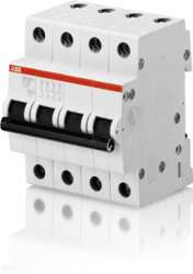ABB SH204L Автоматический выключатель 4P 63A (C) 4,5kA арт. 2CDS244001R0634