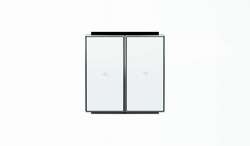 ABB SKY Альпийский белый Клавиша для мех выключателя жалюзи 8144 и 8144.1 арт. 2CLA854400A1101