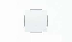 ABB SKY Альпийский белый Клавиша для механизма клавишного светорегулятора арт.8160.1 арт. 2CLA856010A1101
