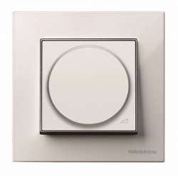 ABB SKY Альпийский белый Накладка с поворотной ручкой для механизма поворотного светорегулятора арт. 2CLA856020A1101