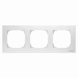 ABB SKY Альпийский белый Рамка 3-постовая арт. 2CLA857300A1101