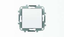 ABB SKY Альпийский белый Заглушка с суппортом арт. 2CLA850000A1101