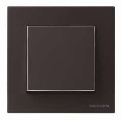 ABB SKY Чёрный бархат Клавиша для 1-клавишных выключателей/переключателей/кнопок арт. 2CLA850100A1501