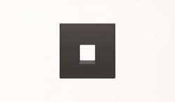 ABB SKY Чёрный бархат Накладка для телекоммуникационных розеток типа 8117... и/или 8118… арт. 2CLA851700A1501