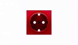 ABB SKY Красный Накладка для розетки SCHUKO арт. 2CLA858870A1001