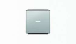 ABB SKY Нержавеющая сталь Клавиша для 1-клавишных выключателей/переключателей/кнопок с линзой подсветки арт. 2CLA850130A1401