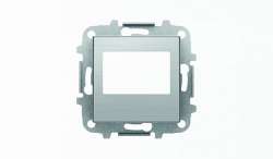 ABB SKY Нержавеющая сталь Накладка для механизма цифрового FM-радио арт.9368 и/или механизма (блока) ДУ арт.9368.2 арт. 2CLA856800A1401