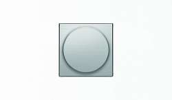 ABB SKY Нержавеющая сталь Накладка с поворотной ручкой для механизма поворотного светорегулятора арт. 2CLA856020A1401