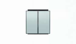 ABB SKY Серебристый алюминий Клавиша для мех выключателя жалюзи 8144 и 8144.1 арт. 2CLA854400A1301