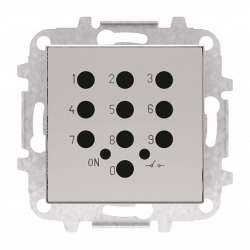 ABB SKY Серебристый алюминий Накладка для механизма электронного выключателя с кодовой клавиатурой 8153.5 арт. 2CLA855350A1301