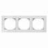 ABB SKY Стекло белое Рамка 3-постовая арт. 2CLA857300A3001
