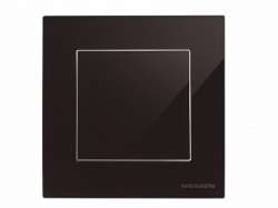 ABB SKY Стекло чёрное Клавиша для 1-клавишных выключателей/переключателей/кнопок арт. 2CLA850100A2501