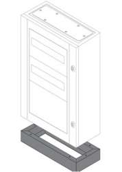 ABB SR2 Цоколь для шкафов SR 100х400х200мм ВхШхГ арт. ZA4020